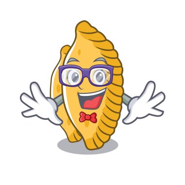 Geek pastel karakter karikatür tarzı