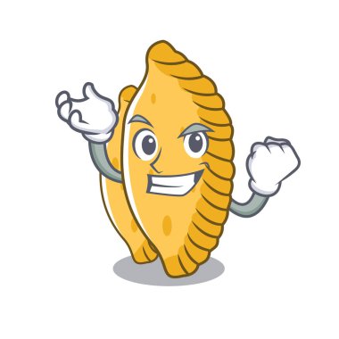 Başarılı pastel karakter karikatür tarzı