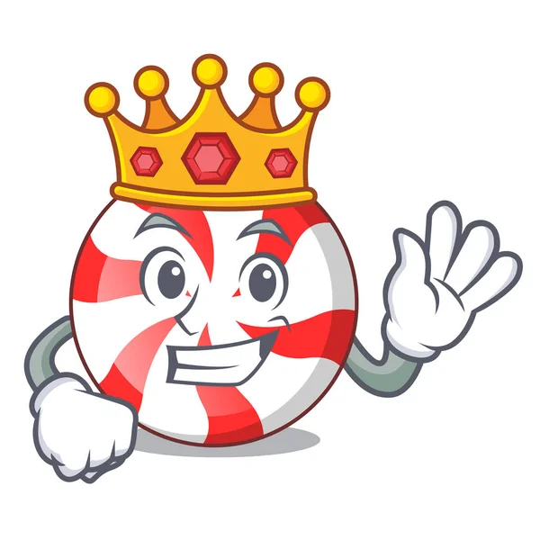 Kral nane şeker maskot çizgi film