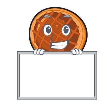 Yönetim Kurulu baket pasta karakter karikatür ile sırıtarak