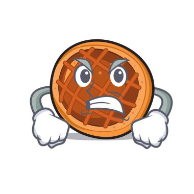Kızgın baket pasta maskot çizgi film
