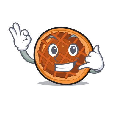 Bana baket pasta maskot çizgi film de