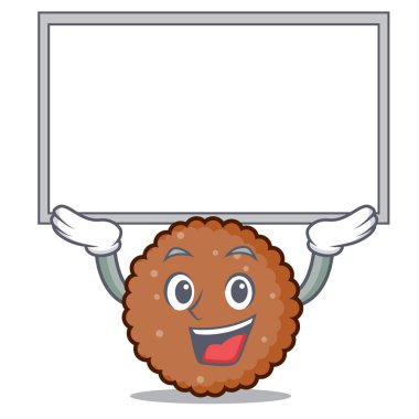 Kurulu çikolata bisküvi karakter karikatür kadar