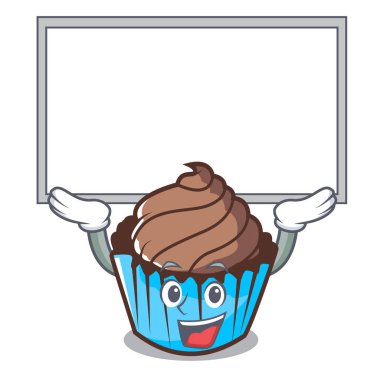 Yönetim Kurulu çikolatalı kek karakter karikatür kadar