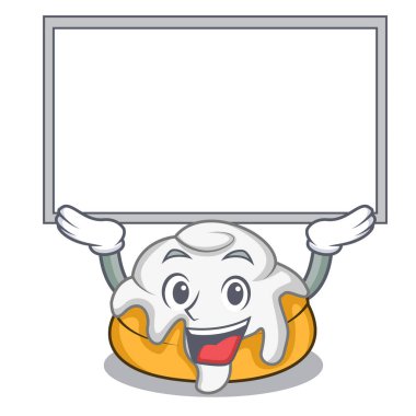 Tahtayı tarçın rulo karakter karikatür