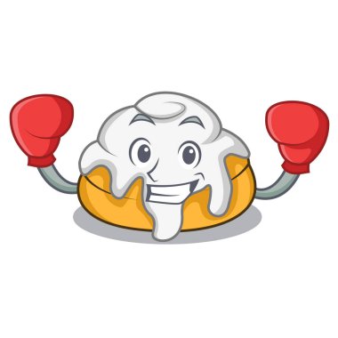 Boks tarçın rulo karakter karikatür