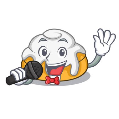 Şarkı tarçın rulo maskot çizgi film