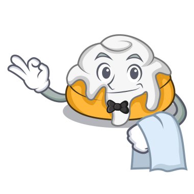 Garson tarçın rulo maskot çizgi film