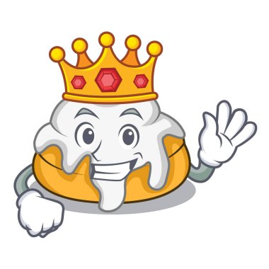 Kral tarçın rulo maskot çizgi film