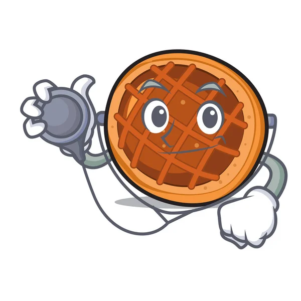 Doktor baket pasta karakter karikatür