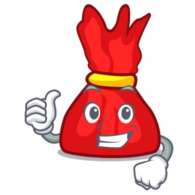 Sarmalayıcı şeker karakter karikatür yaşasın