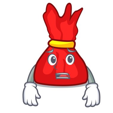 Korkarım sarmalayıcı şeker maskot çizgi film