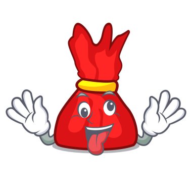 Deli sarmalayıcı şeker maskot çizgi film