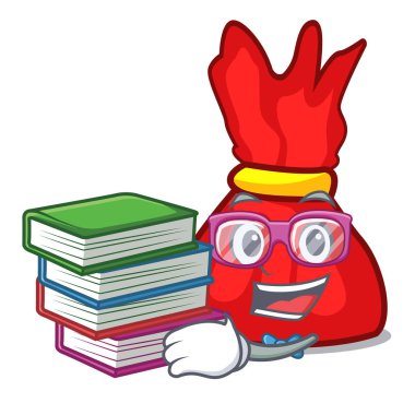Öğrenci kitap sarmalayıcı şeker maskot karikatür ile