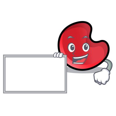 Yönetim Kurulu şeker ay karakter karikatür ile