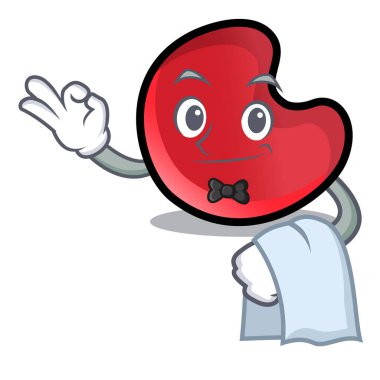 Garson şeker ay maskot çizgi film