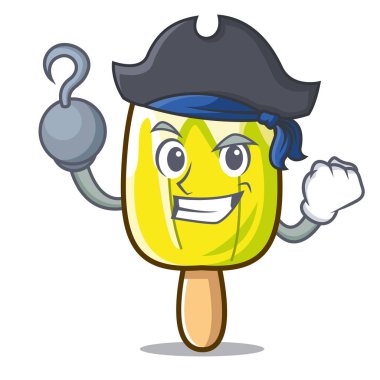 Korsan limon dondurma karakter karikatür