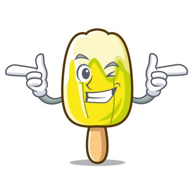 Wink limon dondurma karakter karikatür