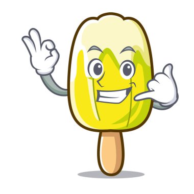 Bana limon dondurma maskot çizgi film de
