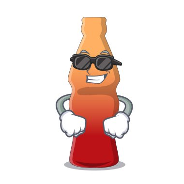 Süper cool kola şişe jöleli şeker karakter karikatür