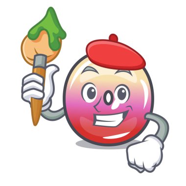 Sanatçı jöle yüzük şeker karakter karikatür