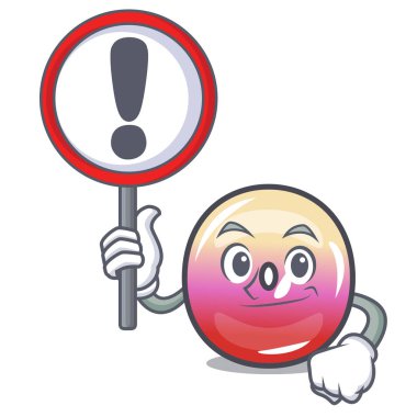 İşareti jöle yüzük şeker karakter karikatür ile