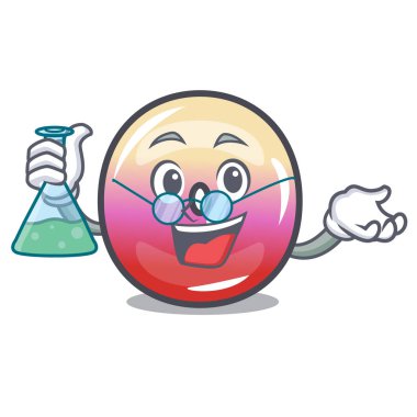 Profesör jöle yüzük şeker karakter karikatür