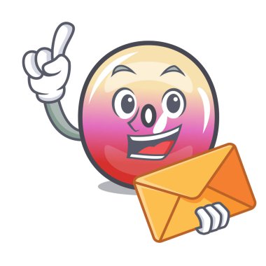 Zarf jöle yüzük şeker karakter karikatür ile