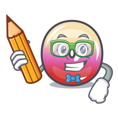 Öğrenci jöle yüzük şeker karakter karikatür