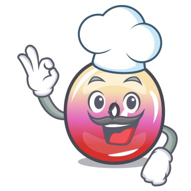 Şef jöle yüzük şeker karakter karikatür