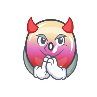 Şeytan jöle yüzük şeker maskot çizgi film