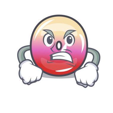 Kızgın jöle yüzük şeker maskot çizgi film