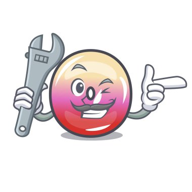 Mekanik jöle yüzük şeker maskot çizgi film