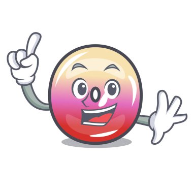 Parmak jöle yüzük şeker maskot çizgi film