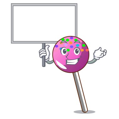 Yönetim Kurulu lolipop şeker karakter karikatür ile getir