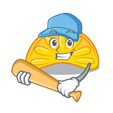 İskambil beyzbol portakal jöle şeker karakter karikatür