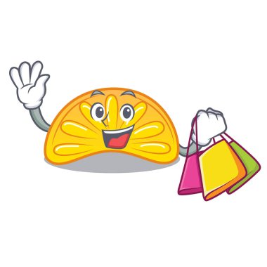 Portakal jöle şeker karakter karikatür alışveriş