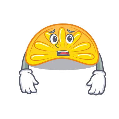 Korkarım portakal jöle şeker maskot çizgi film