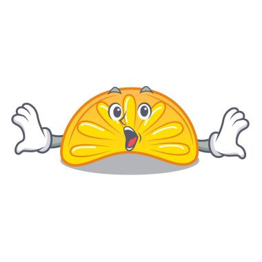 Sürpriz portakal jöle şeker maskot çizgi film