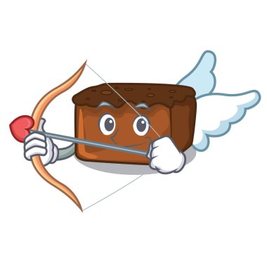 Aşk tanrısı kek karakter karikatür tarzı