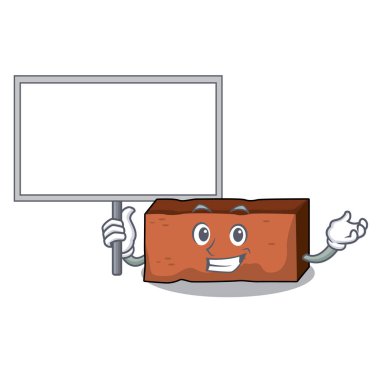 Yönetim Kurulu tuğla karakter karikatür tarzı getirmek