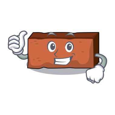 Tuğla karakter karikatür tarzı yaşasın