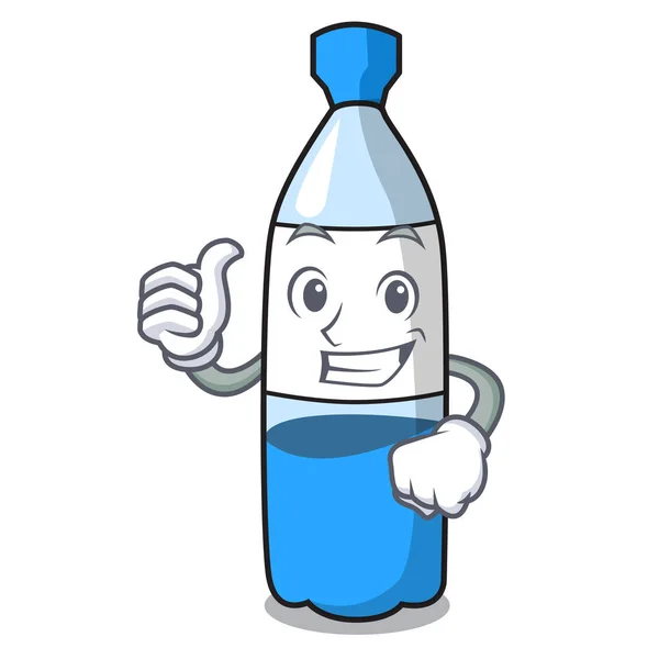 Иллюстрация Мультфильму Бутылка Воды — стоковый вектор