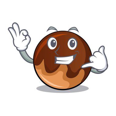 Bana çikolatalı çörek maskot çizgi film de