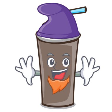 Elf buz çikolata karakter karikatür vektör çizim