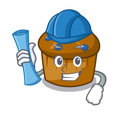 Mimar mufin yaban mersini karakter karikatür