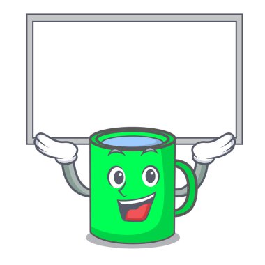 Yönetim Kurulu kupa karakter karikatür tarzı vektör çizim