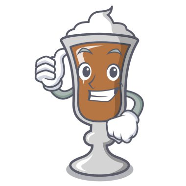 İrlanda kahvesi karakter karikatür yaşasın