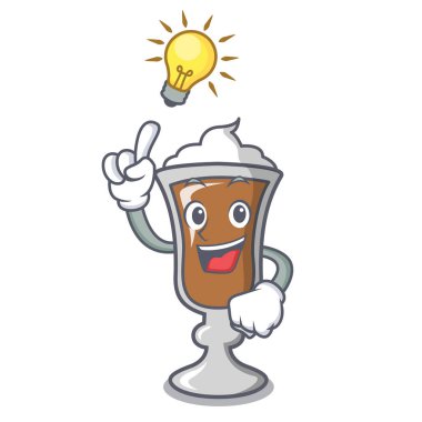 Bir fikir İrlanda kahvesi maskot çizgi film var