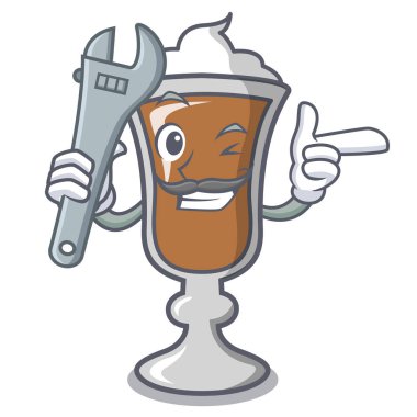 Mekanik İrlanda kahvesi maskot çizgi film